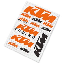 Planche Autocollants Ktm Logo Sticker Set Esprit Ktm