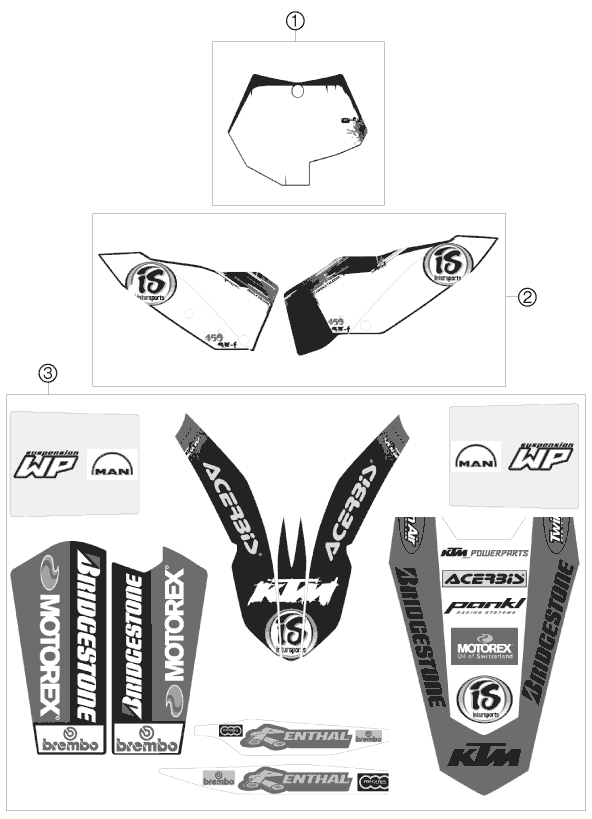 Kit Deco Pour Sx F Eu Esprit Ktm Com