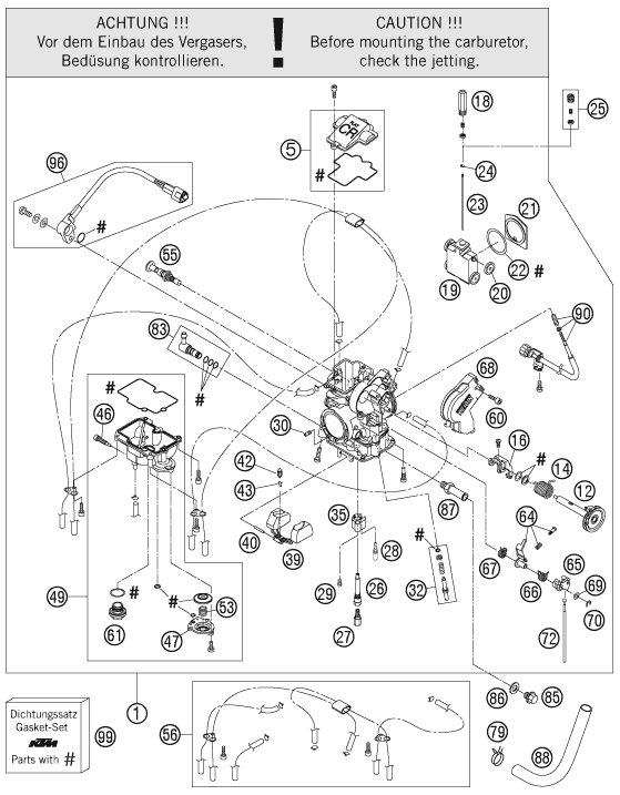 CARBURATEUR POUR 