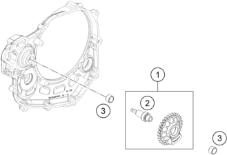 ARBRE DEQUILIBRAGE POUR 450 RALLY REPLICA 2025