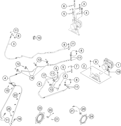 SYSTEME ANTIBLOCAGE POUR 1290 SUPER ADVENTURE R 2018 EU