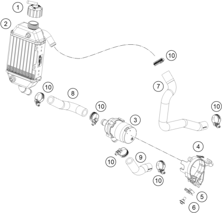 SYSTEME DE REFROIDISSEMENT POUR SX E 5 2025