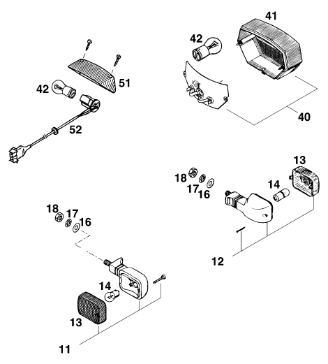 ECLAIRAGE POUR 125 EGS M/O 6KW (EU)