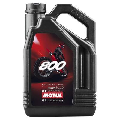 HUILE MOTUL 800 2T FL OFF ROAD 4 LITRES